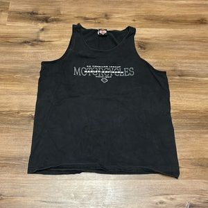 Uke’s Harley Davidson Kenosha Wisconsin Black Tank Top